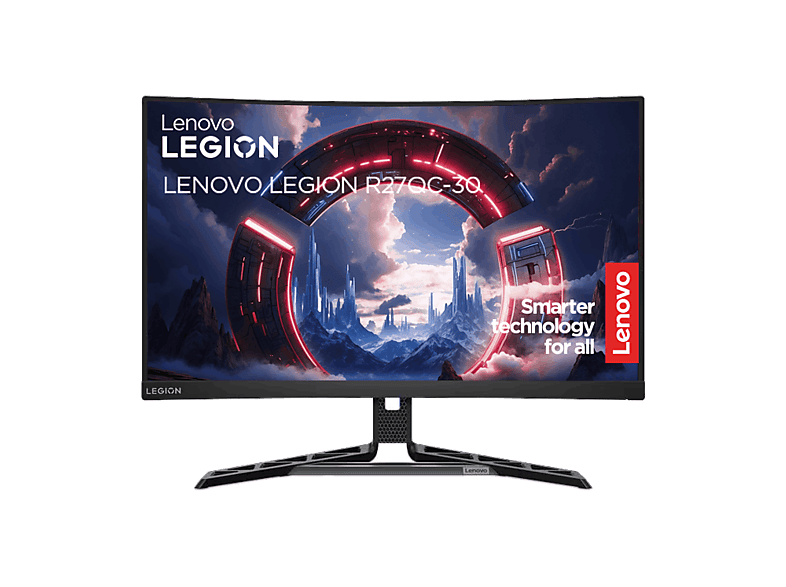 Lenovo Legion R27qc-30, 27 QHD, 0.5 ms, 180 Hz, HDMI, Altavoces Integrados, Negro