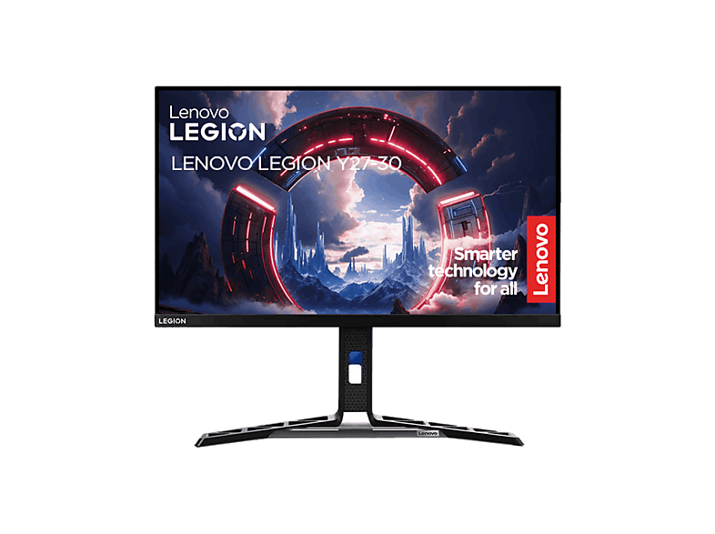 Lenovo Y27-30, 27, Full HD, 0.5 ms, 165 Hz, 2x HDMI, 1x DisplayPort, USB-B + 4 USB 3.2, Negro