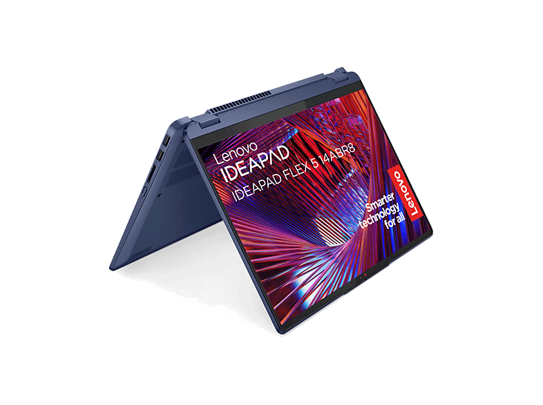 REACONDICIONADO Seminuevo Muy bueno Convertible 2 en 1 - Lenovo IdeaPad Flex 5 14ABR8, 14" WUXGA, AMD Ryzen™ 7 7730U, 16GB RAM, 1TB, Radeon™ Onb Grap