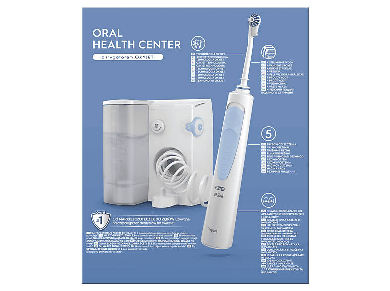 Irygator ORAL-B Oral Health Center – zdjęcie 3