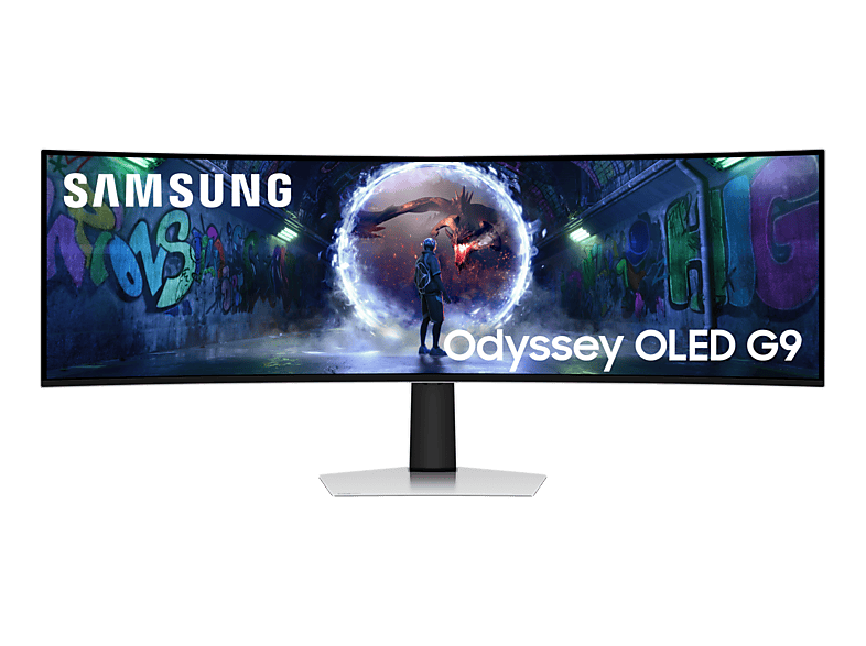SAMSUNG Odyssey OLED G9 LS49DG934SU 49 DQHD Gaming Monitor (0.03 ms Reaktionszeit, 240 Hz)
