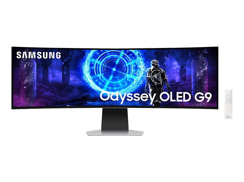 SAMSUNG Odyssey OLED G9 LS49DG954SU 49 DQHD Gaming Monitor (0.03 ms Reaktionszeit, 240 Hz)