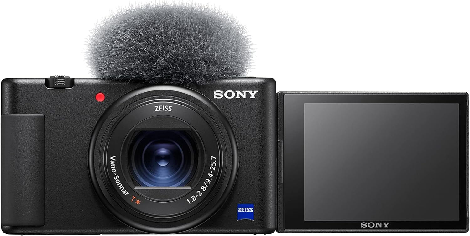 SONY ZV-1 Vlog Kamerası , 24-70 mm Lens , Siyah ,vlog kamerası