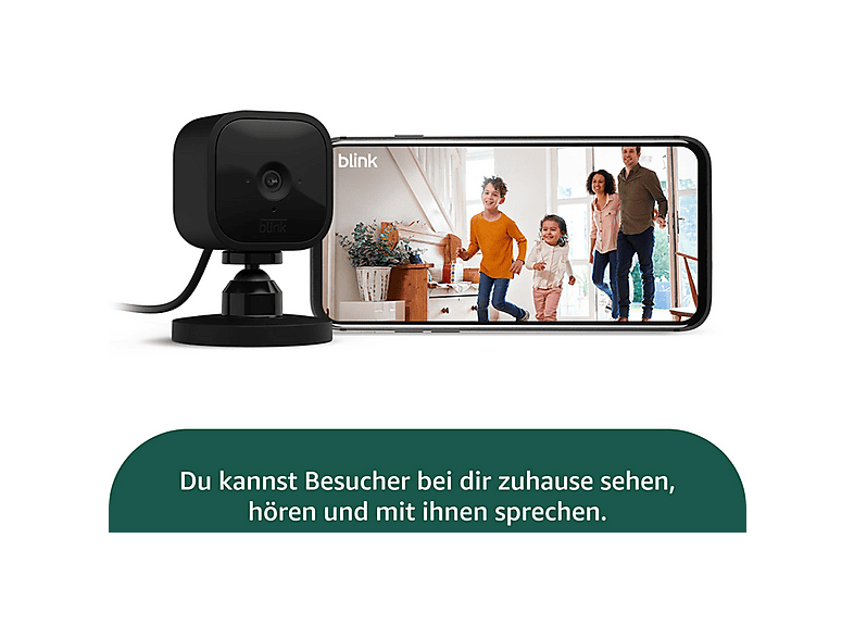 Thumbnail - BLINK MINI 1 KAMERA SYSTEM Schwarz, Überwachungskamera