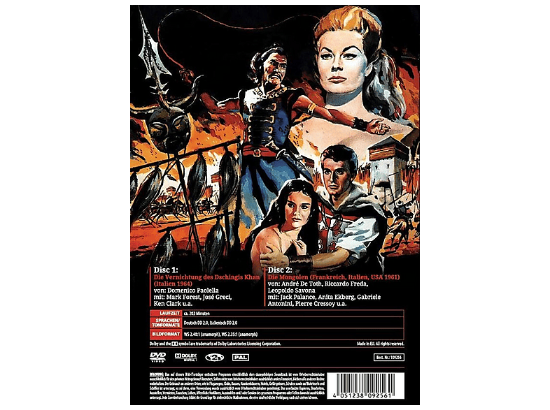 Das Leben des Dschingis Khan - Box DVD