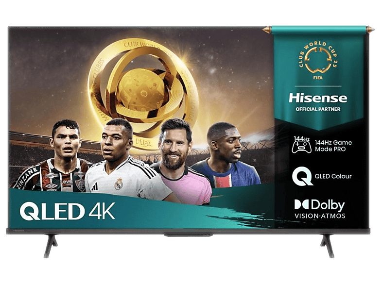 Telewizor HISENSE 50E7Q Pro 50" QLED 4K 144Hz VRR VIDAA Dolby Vision Dolby Atmos HDMI 2.1