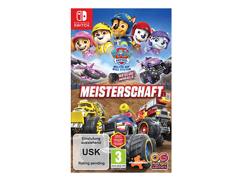 PAW Patrol™ Rescue Wheels™: Meisterschaft - Nintendo Switch [Deutsch]