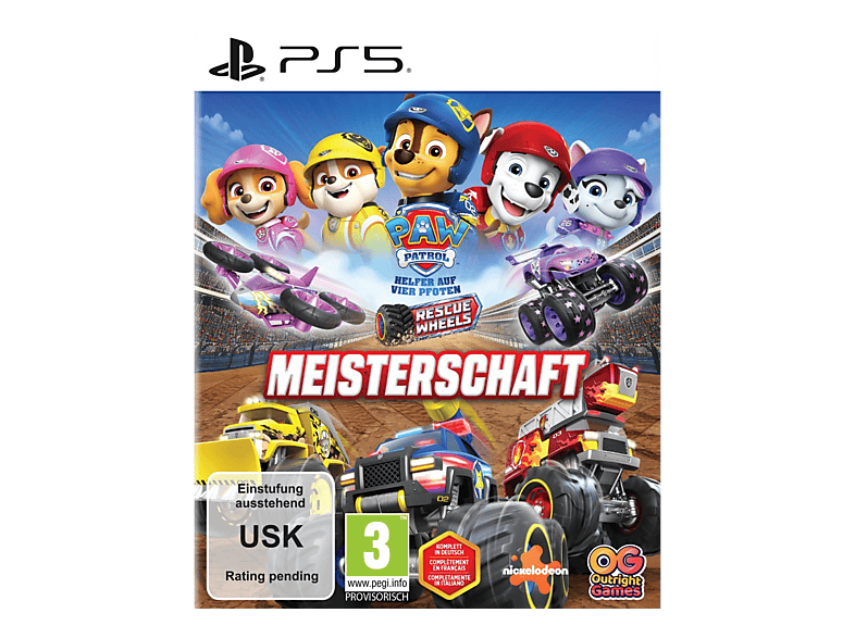 PAW Patrol™ Rescue Wheels™: Meisterschaft - PlayStation 5 [Deutsch]