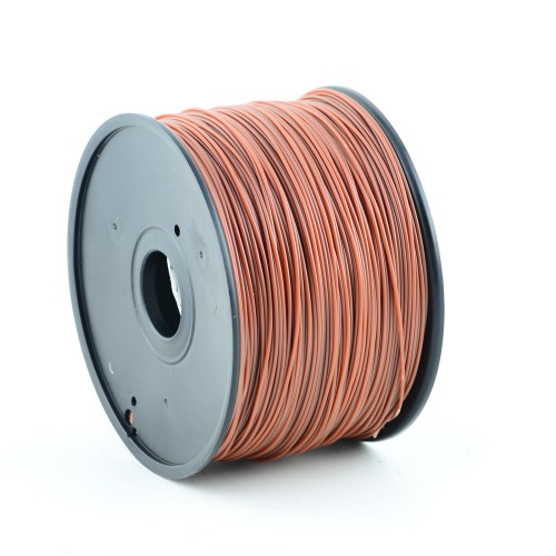 GEMBIRD ABS filament szál 3D nyomtatóhoz, 3 mm, 1 kg, barna (3DP-ABS3-01-BR)