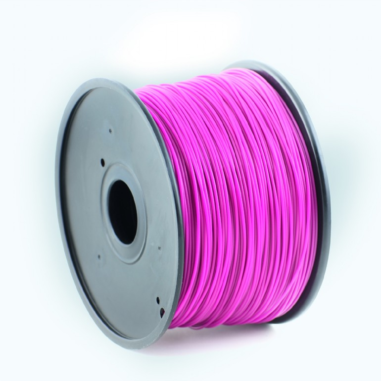GEMBIRD ABS filament szál 3D nyomtatóhoz, 3 mm, 1 kg, lila (3DP-ABS3-01-PR)
