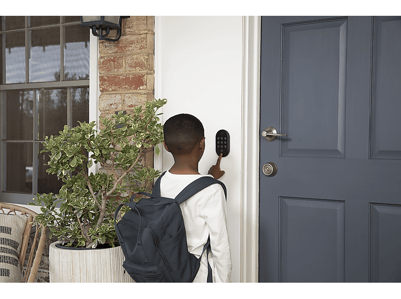 Thumbnail - YALE Smart Keypad 2 - Fingerprint, Kabelloses Tastenfeld mit Bluetooth, Zugang per Code & Fingeradbruck, Für Yale Locks,...