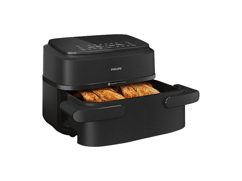 PHILIPS NA150/00 Airfryer 1000 Series Flexible Basket 7.1L Kapazität Heißluftfritteuse