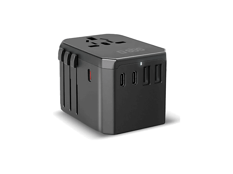 SBS TEADAPTGAN70WUNI GaN Travel Adapter 70W EU, UK, USA, AUS