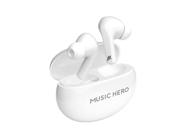 Music Hero TWS X-BEAT Dokanałowe Bluetooth Biały