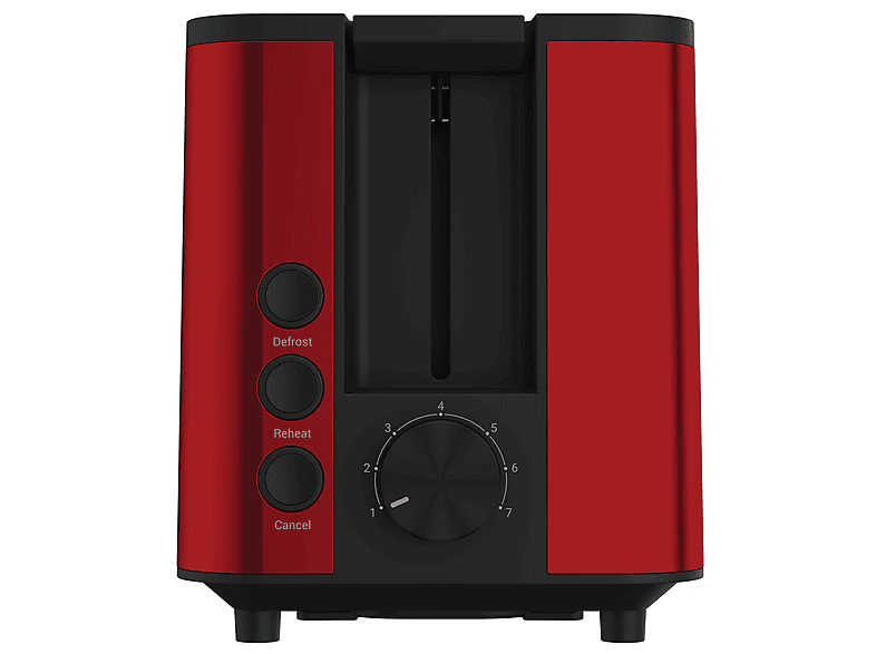 GRUNDIG TA 8340 Toaster Rot (950 Watt, Schlitze: 2)