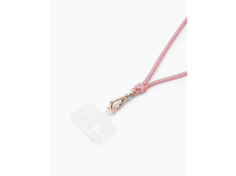 Thumbnail - IDEAL OF SWEDEN Cord Phone Strap Multi, Umhängetasche, Universal, Pink