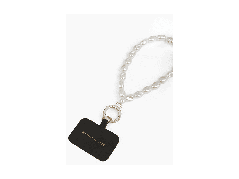 Thumbnail - IDEAL OF SWEDEN Phone Wristlet Strap Pearl, Umhängetasche, Universal, White