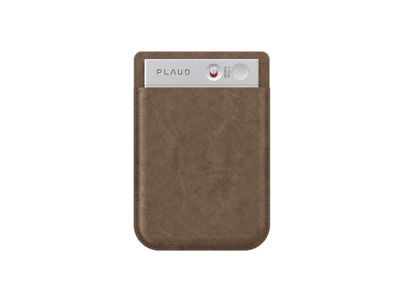 Plaud Hoesje Note Case Magnetisch Bruin