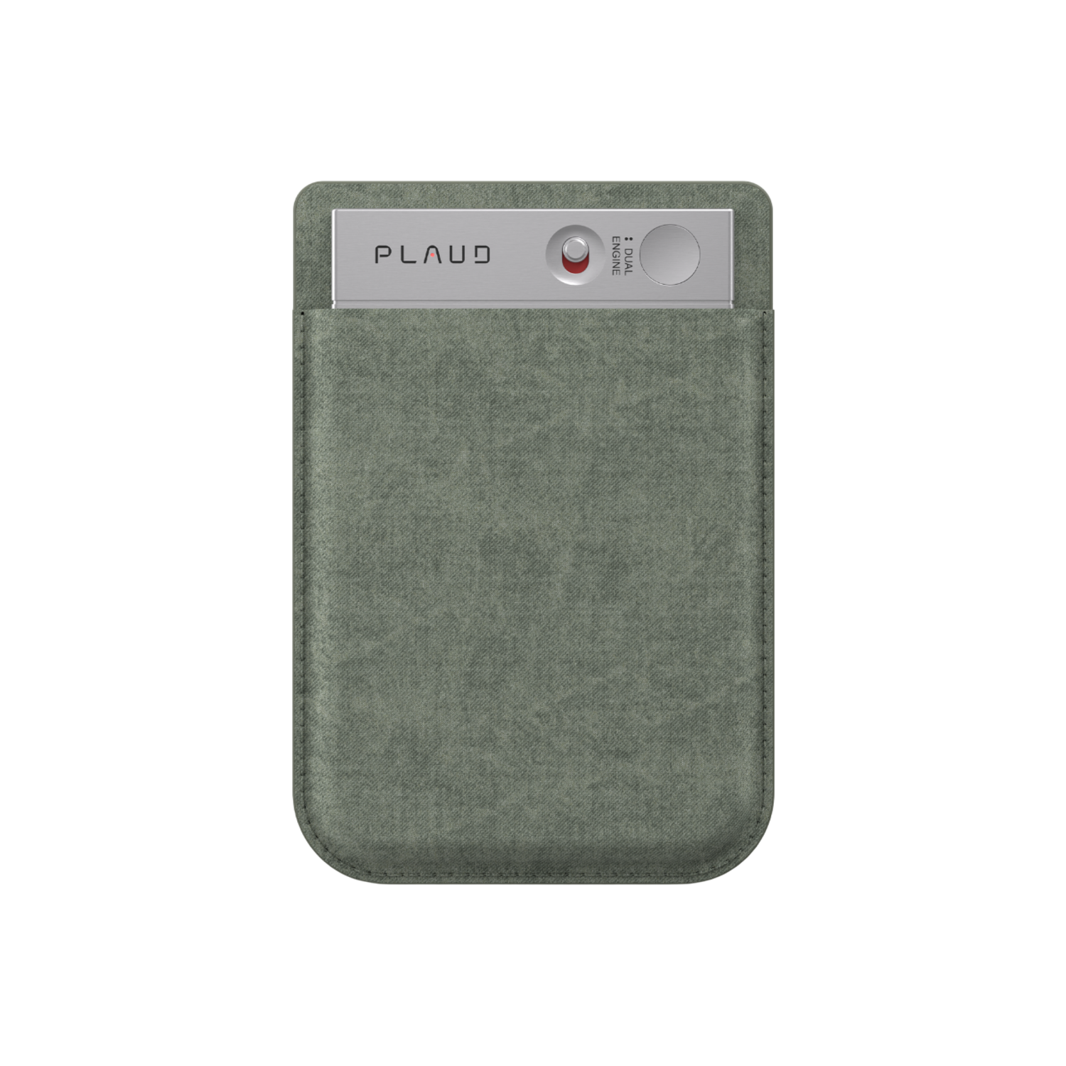 PLAUD NOTE Case Groen Magnetisch Kaarthouder afbeelding