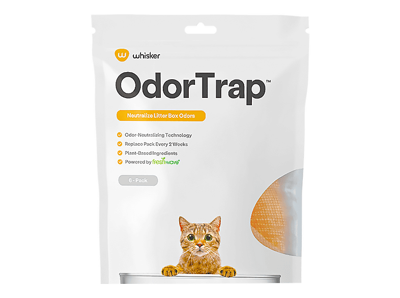 WHISKER Litter-Robot OdorTrap 6er-Packung Katzentoilettenzubehör