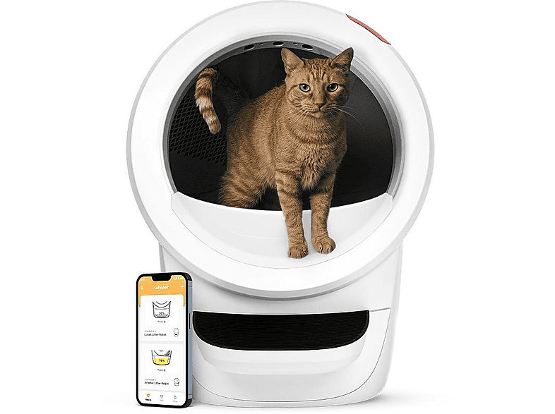 Whisker Litter-Robot 4, Weiß, Katzentoilette