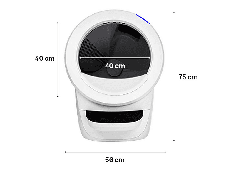 Whisker Litter-Robot 4, Weiß, Katzentoilette — Foto 4 von 4