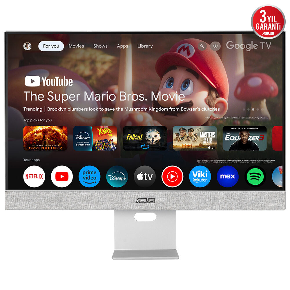 ASUS ZenScreen Smart MS27UC 27 IPS 3840x2160 5ms 60Hz 350cd DP HDMI Monitör