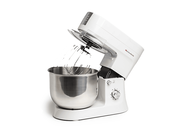 MELCHIONI FAMILY MAGDA IMPASTATRICE PLANETARIA, 1800 W, capacità ciotola 9 l, Bianco / Plastica