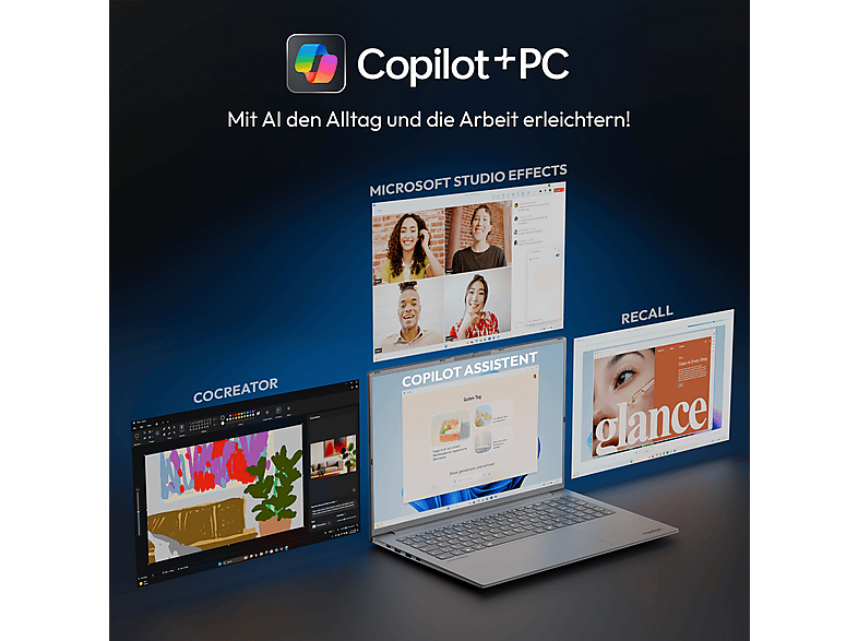 Thumbnail - MEDION SPRCHRGD 16 S1 OLED - Zoll Intel® Core™ Ultra 5 228V 32 GB 512 Arc™ 140V Windows 11 Home