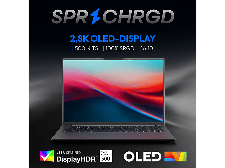 Thumbnail - MEDION SPRCHRGD 16 S1 OLED - Zoll Intel® Core™ Ultra 5 228V 32 GB 512 Arc™ 140V Windows 11 Home