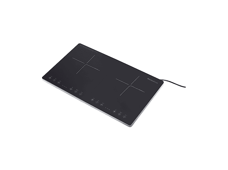 Melchioni Family Oblivion 2 Piano Cottura, zone di cotura, dimensioni: L 66 cm, P 44 Nero