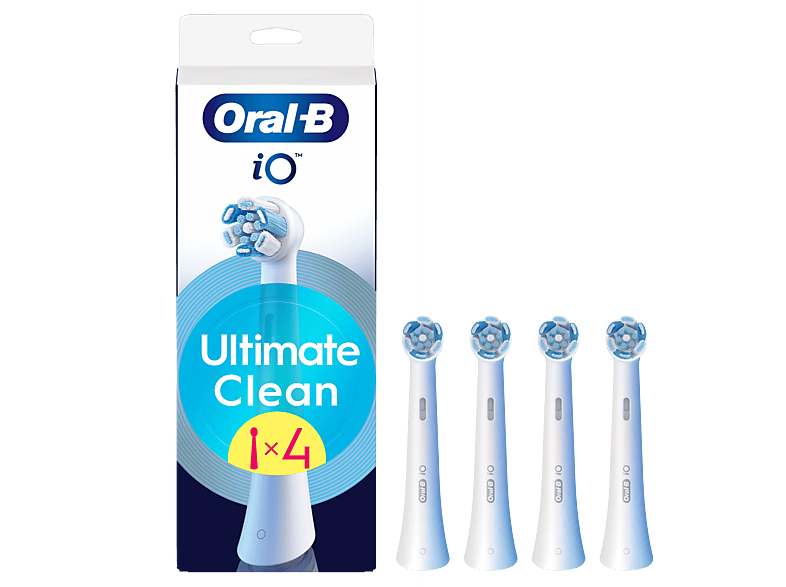 Końcówki do szczoteczki ORAL-B iO Ultimate Clean (4 sztuki) Biały