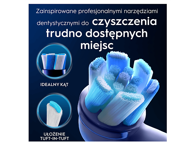 Końcówki do szczoteczki ORAL-B iO Ultimate Clean (4 sztuki) Biały – zdjęcie 3