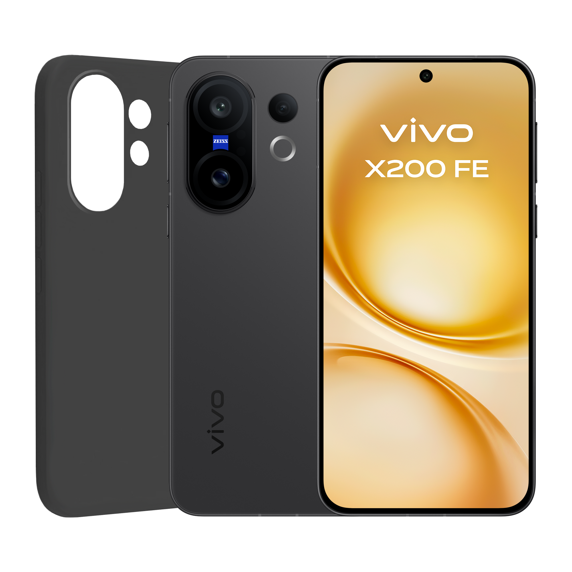 Móvil | Vivo X200 FE, Black Lux, 512 GB, 12GB RAM, 6.31