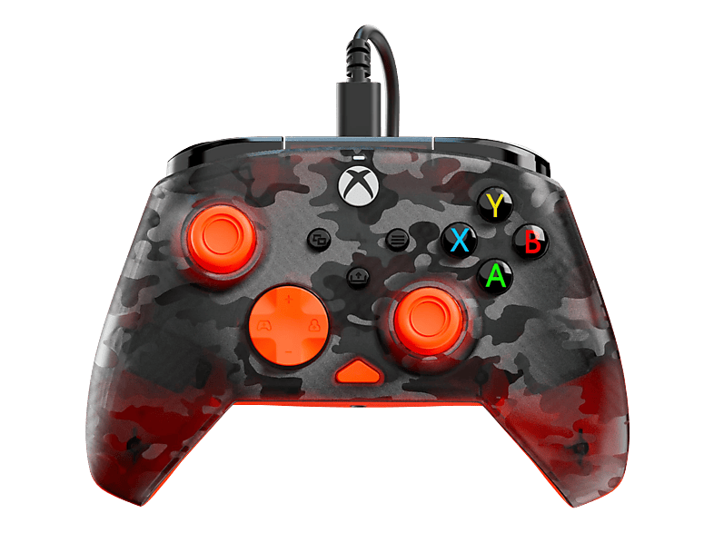 TURTLE BEACH Rematch™ Core Wired Controller Ghost-Schwarz/Camouflage/Orange für Xbox Series X, S, One, PC