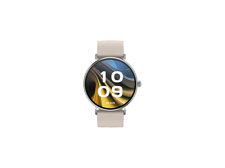 Smartwatch - SPC DUO VELVET, 11.2 mm Grosor, Pantalla 1.32" AMOLED, 7 días Autonomía, Carga inalámbrica, +100 Deportes, IP68, Light