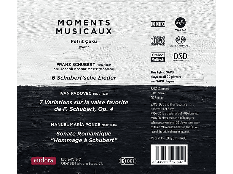 Thumbnail - Petrit Ceku - Moments Musicaux (SACD Hybrid)