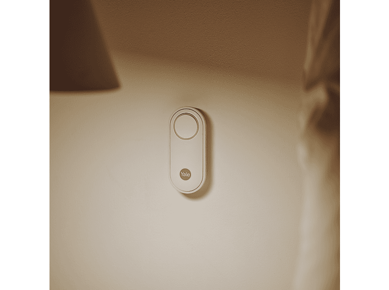 Thumbnail - YALE Smart Alarm Button - Kabelloser Panikknopf, Weiß
