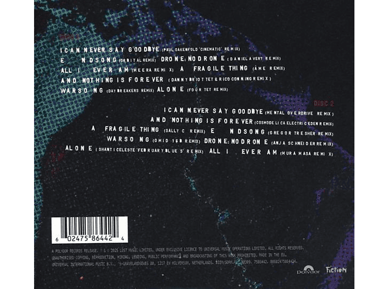 Thumbnail - The Cure - Mixes of A Lost World (Limited Edition 2CD) (CD)