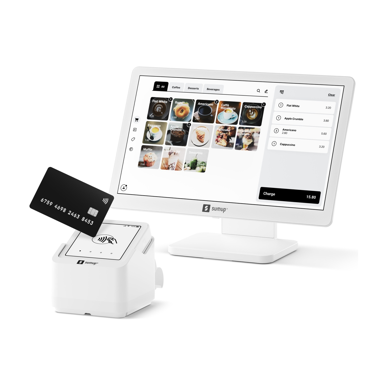 Registratore DI Cassa SumUp Cassa Lite+Solo+Stampante