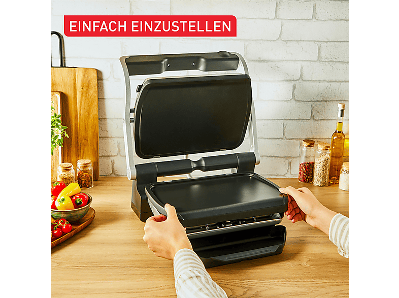 TEFAL XA7288 OptiGrill, Planchaplatten