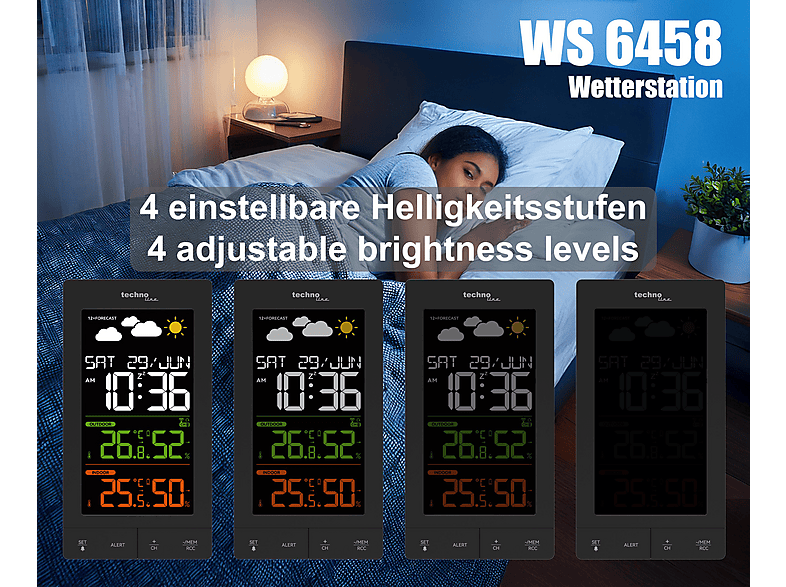 TECHNOLINE WS 6458 Wetterstation
