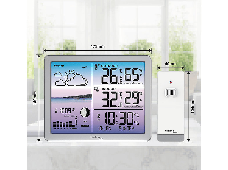 TECHNOLINE WS 6520 Wetterstation