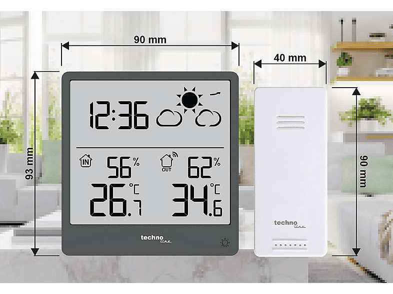 TECHNOLINE WS 9138 Wetterstation