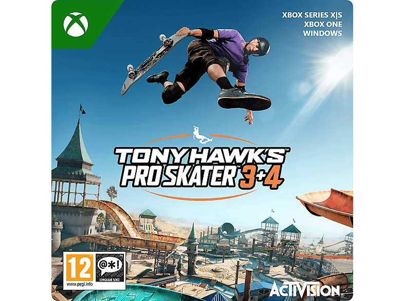 Xbox Series X S Tony Hawk's™ Pro Skater™ 3 + 4 (Código de descarga)