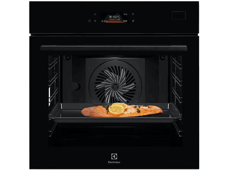 Piekarnik parowy do zabudowy ELECTROLUX LOB8S38Z Czarny