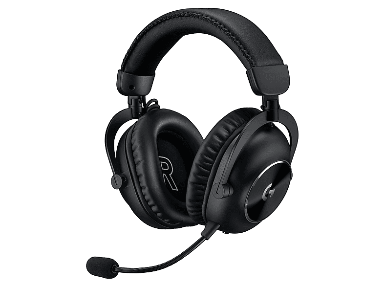 LOGITECH G pro X 2 Lightspeed Kabelloses Gaming Headset, Blue VO!CE, Bluetooth, 7.1 Surround-Sound, Schwarz
