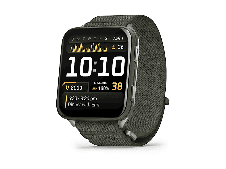 Smartwatch Garmin Venu X1, Verde / Muschio