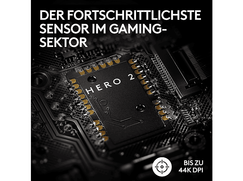 LOGITECH G pro X Superlight 2 Lightspeed Kabellose Gaming Maus, LightForce Switches, kompatibel mit PowerPLAY, 60 Gramm, Weiß — Foto 3 von 5
