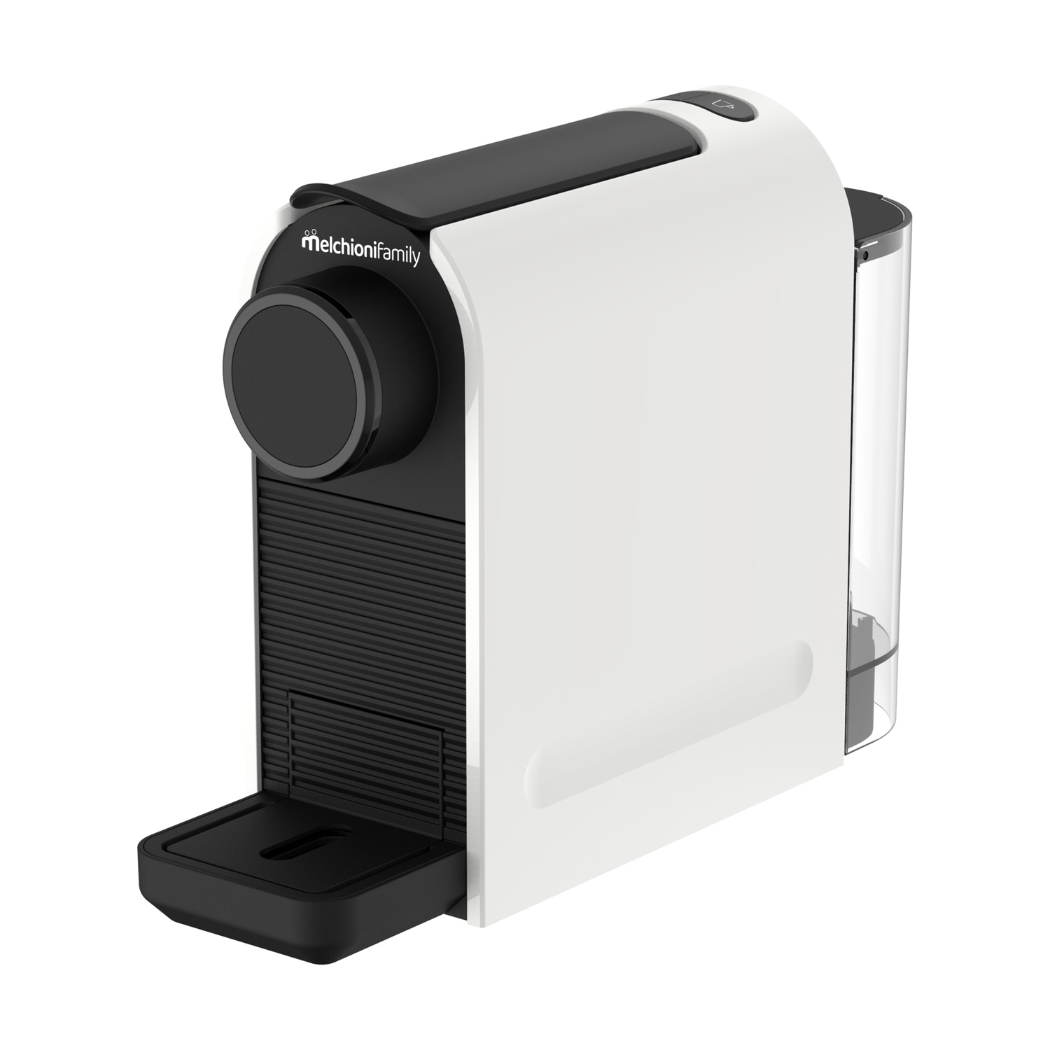MACCHINA CAFFÈ ESPRESSO MELCHIONI FAMILY CORPOSA PLUS, Compatibile con Capsule Nespresso, 1400 W, 20 Bar, serbatoio acqua 0,5 L, BIANCO